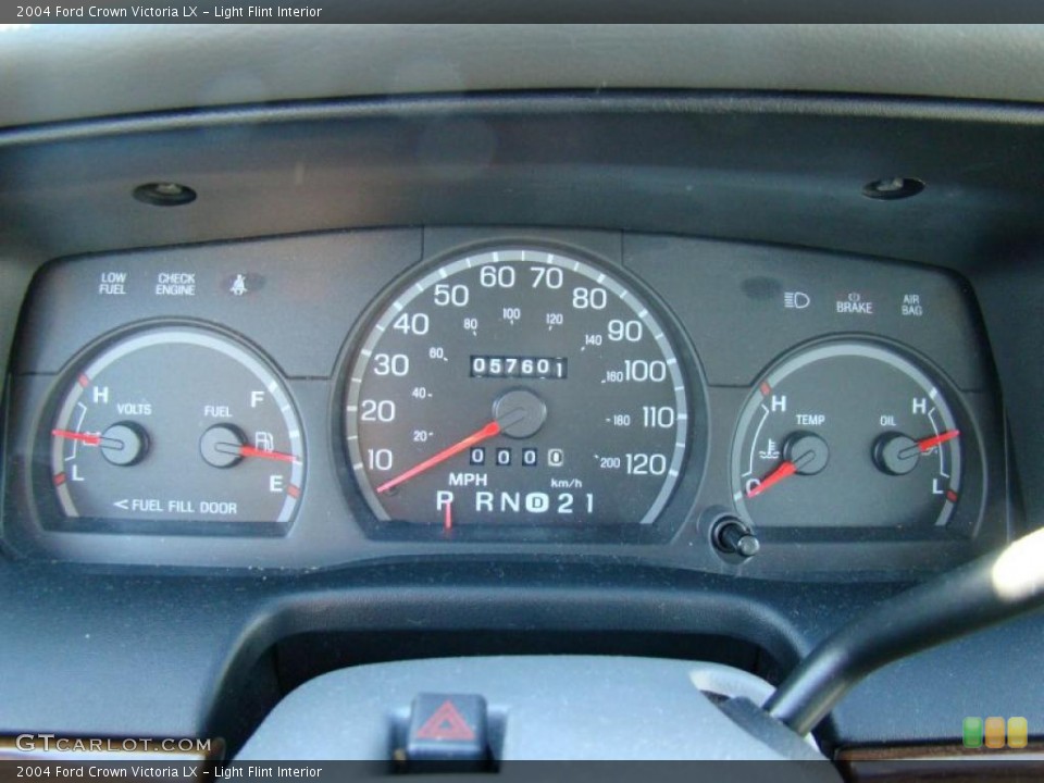 Light Flint Interior Gauges for the 2004 Ford Crown Victoria LX #41029572