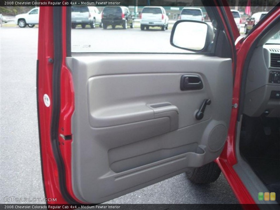 Medium Pewter Interior Door Panel for the 2008 Chevrolet Colorado Regular Cab 4x4 #41031680