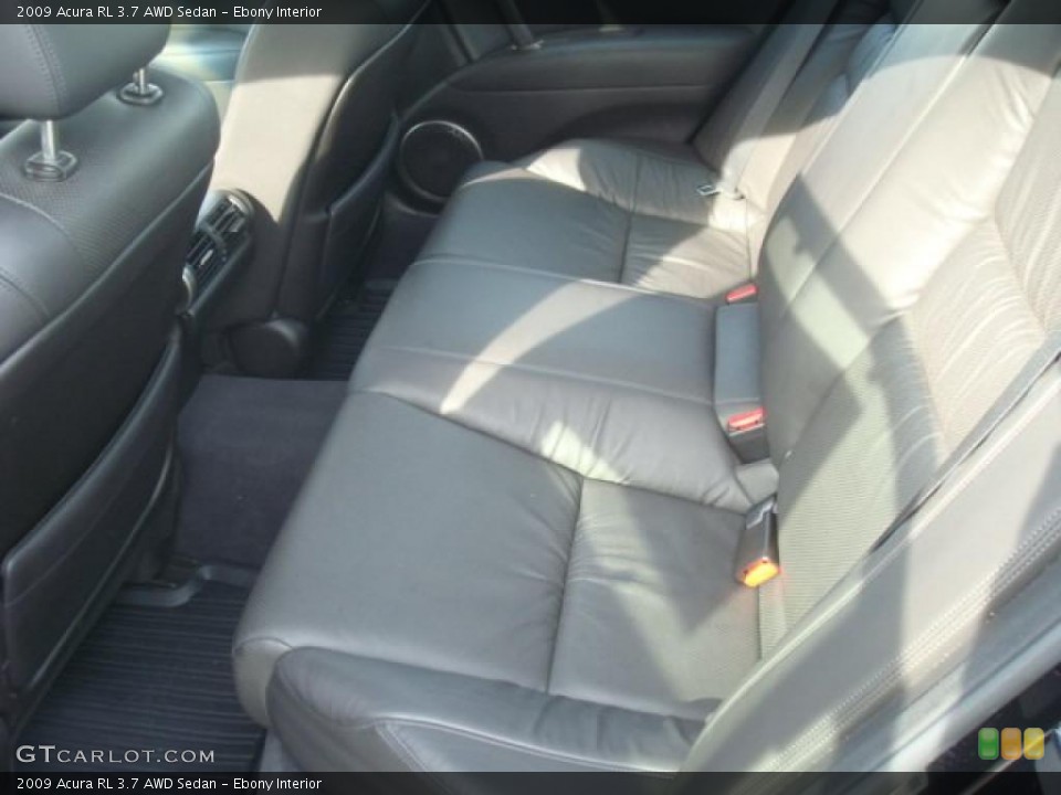 Ebony Interior Photo for the 2009 Acura RL 3.7 AWD Sedan #41031860