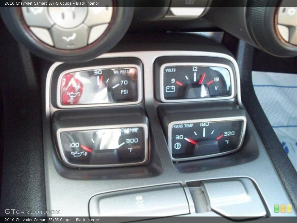 Black Interior Gauges for the 2010 Chevrolet Camaro SS/RS Coupe #41032068