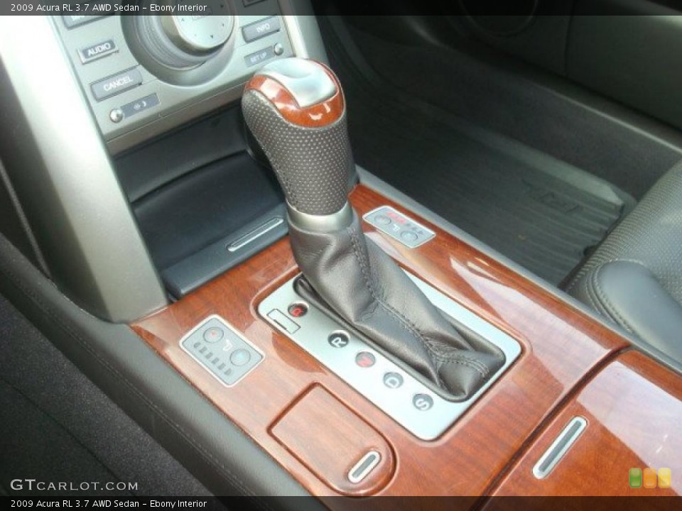 Ebony Interior Transmission for the 2009 Acura RL 3.7 AWD Sedan #41032080