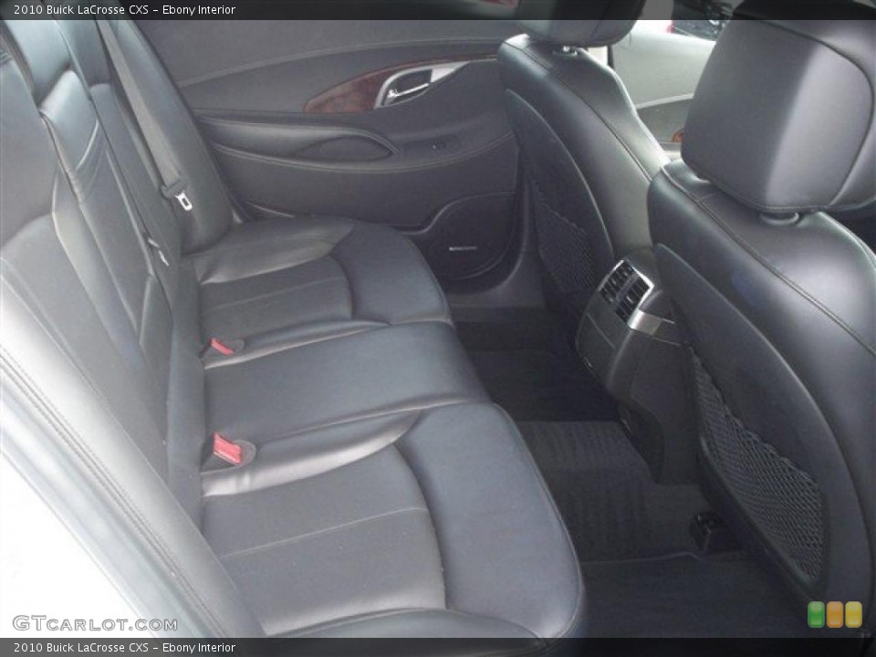 Ebony Interior Photo for the 2010 Buick LaCrosse CXS #41033104