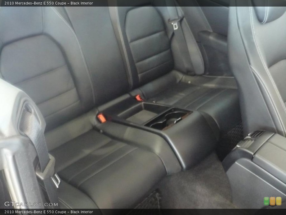 Black Interior Photo for the 2010 Mercedes-Benz E 550 Coupe #41036084