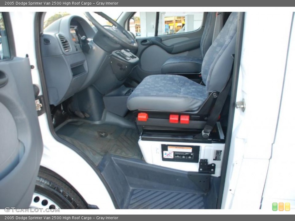 Gray Interior Photo for the 2005 Dodge Sprinter Van 2500 High Roof Cargo #41038292