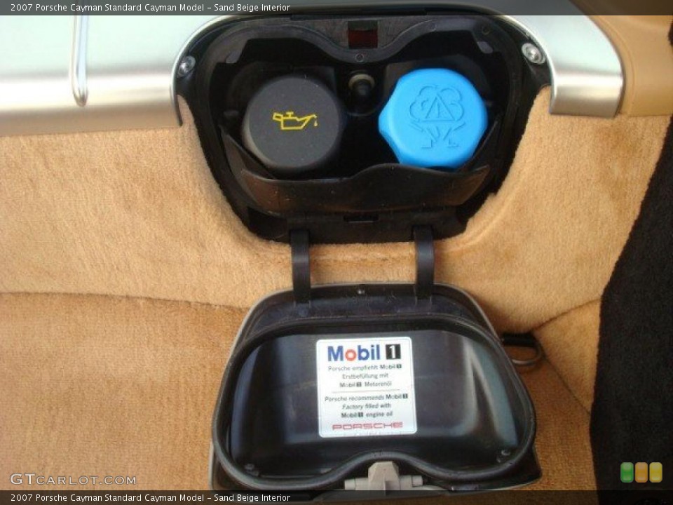 Sand Beige Interior Controls for the 2007 Porsche Cayman  #41038436