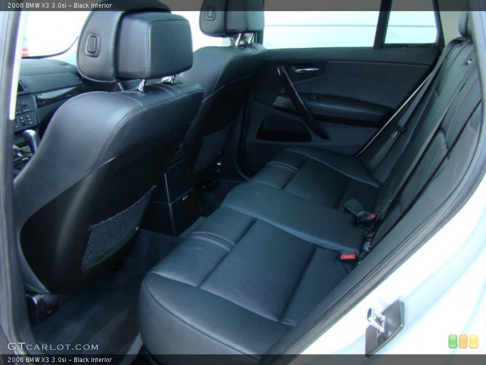 Black Interior Photo for the 2008 BMW X3 3.0si #41041949