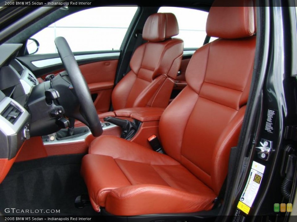 Indianapolis Red Interior Photo for the 2008 BMW M5 Sedan #41042600