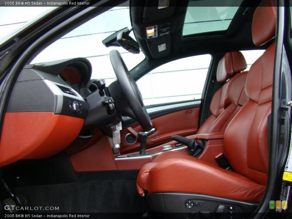 Indianapolis Red Interior Photo for the 2008 BMW M5 Sedan #41042614