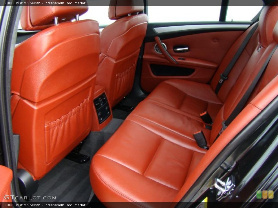 Indianapolis Red Interior Photo for the 2008 BMW M5 Sedan #41042697