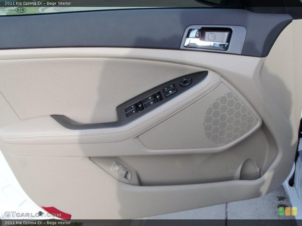 Beige Interior Door Panel for the 2011 Kia Optima EX #41043077