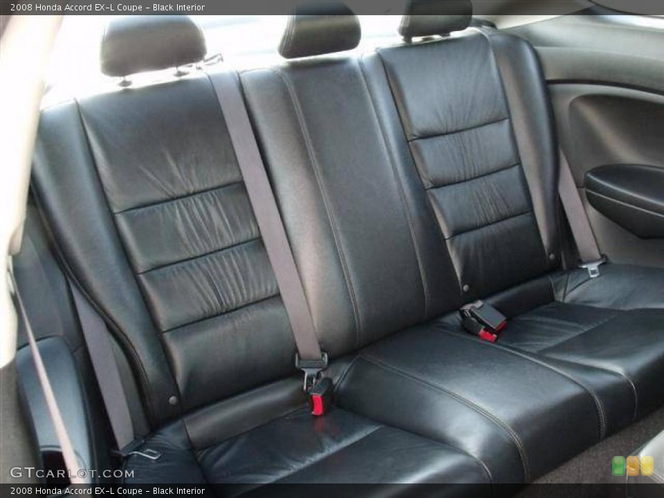Black Interior Photo for the 2008 Honda Accord EX-L Coupe #41043393