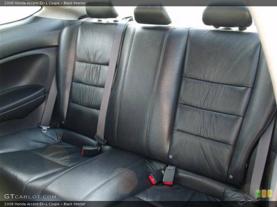 Black Interior Photo for the 2008 Honda Accord EX-L Coupe #41043477