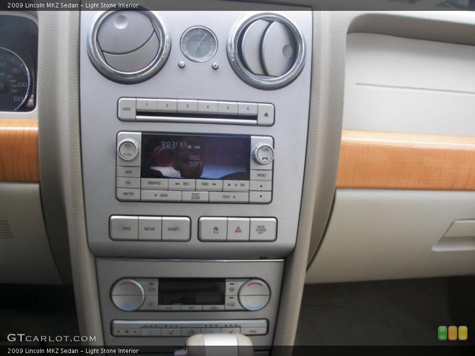 Light Stone Interior Controls for the 2009 Lincoln MKZ Sedan #41044501