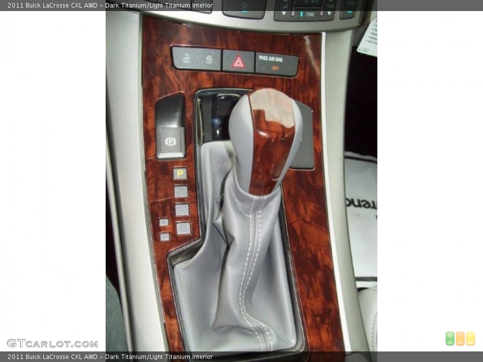 Dark Titanium/Light Titanium Interior Transmission for the 2011 Buick LaCrosse CXL AWD #41046893