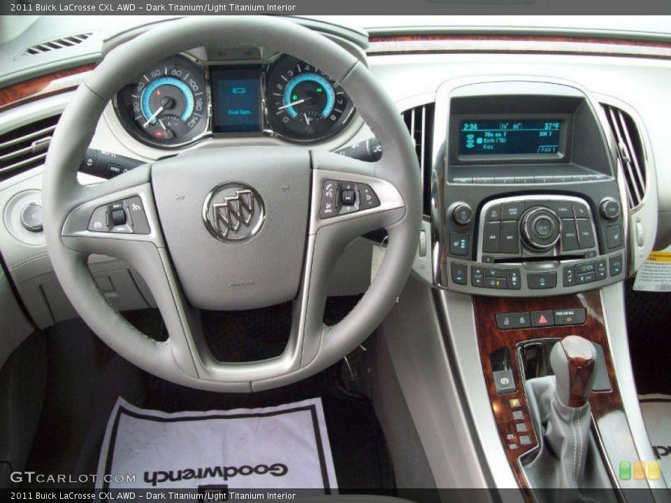 Dark Titanium/Light Titanium Interior Dashboard for the 2011 Buick LaCrosse CXL AWD #41046901