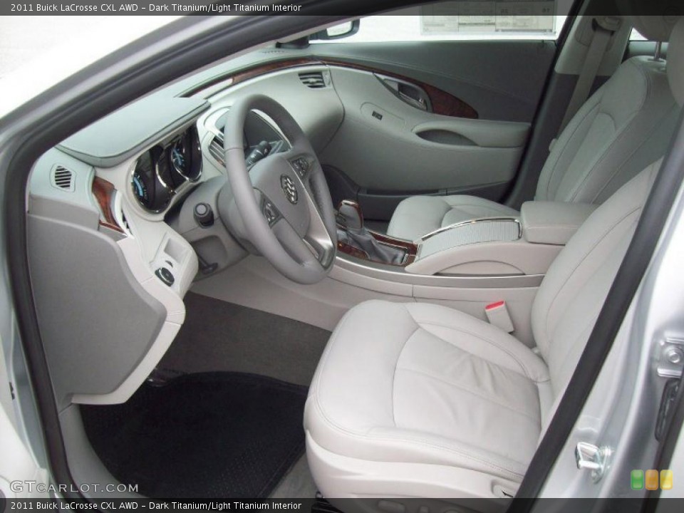 Dark Titanium/Light Titanium Interior Photo for the 2011 Buick LaCrosse CXL AWD #41047021