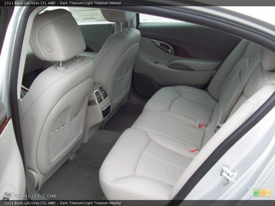 Dark Titanium/Light Titanium Interior Photo for the 2011 Buick LaCrosse CXL AWD #41047057