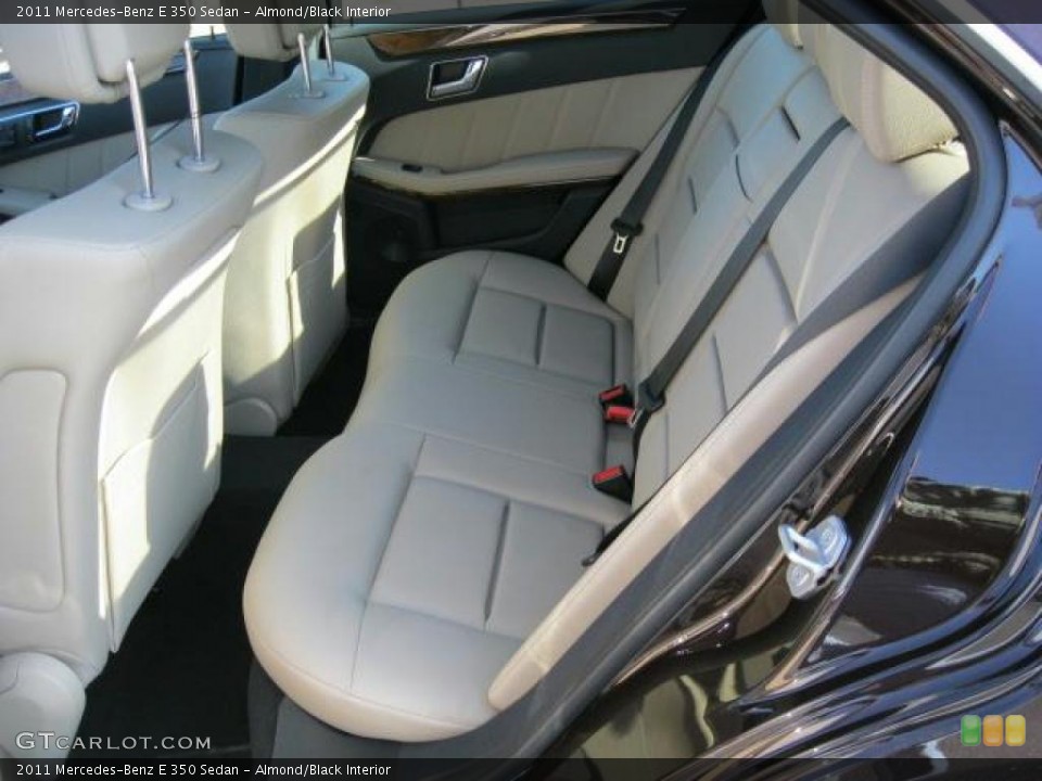 Almond/Black Interior Photo for the 2011 Mercedes-Benz E 350 Sedan #41047230