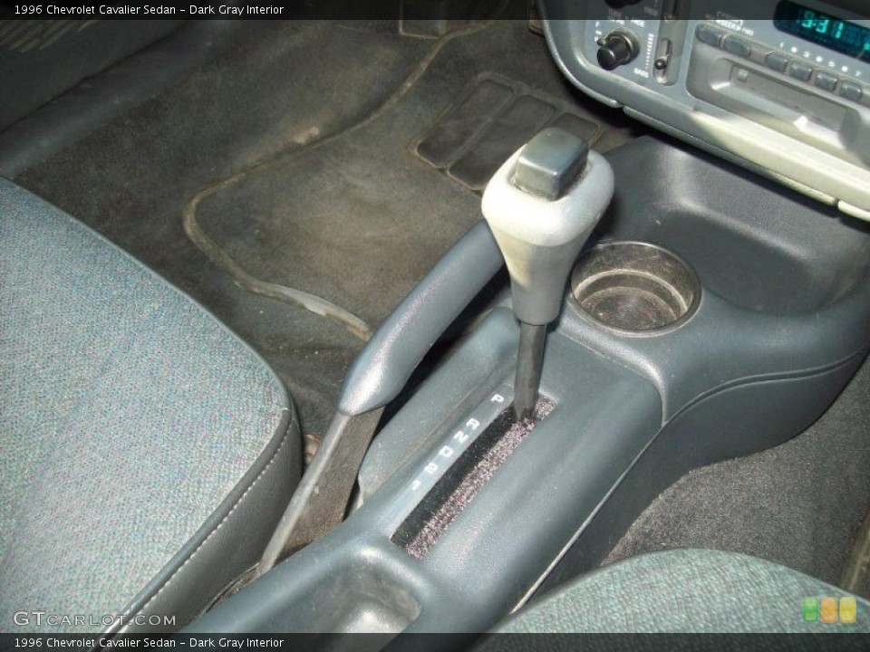 Dark Gray Interior Transmission for the 1996 Chevrolet Cavalier Sedan #41049653