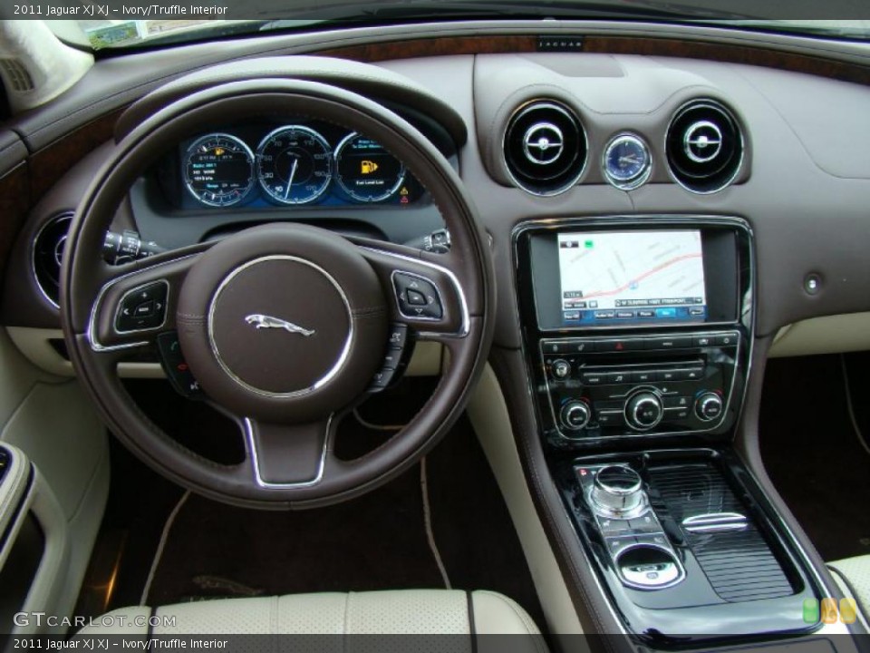 Ivory/Truffle Interior Dashboard for the 2011 Jaguar XJ XJ #41050013