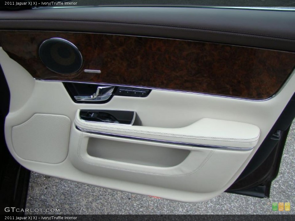Ivory/Truffle Interior Door Panel for the 2011 Jaguar XJ XJ #41050177