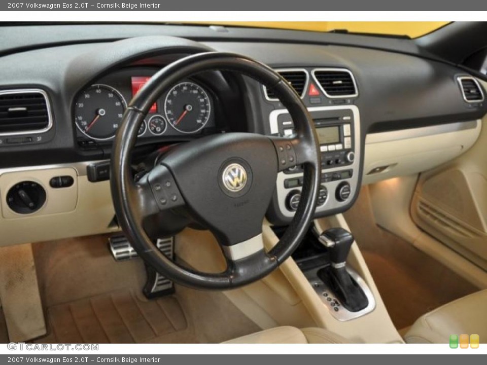 Cornsilk Beige Interior Photo for the 2007 Volkswagen Eos 2.0T #41051465