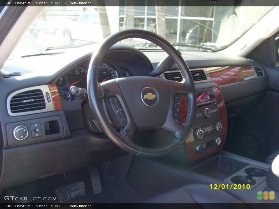 Ebony Interior Prime Interior for the 2008 Chevrolet Suburban 1500 LT #41052777