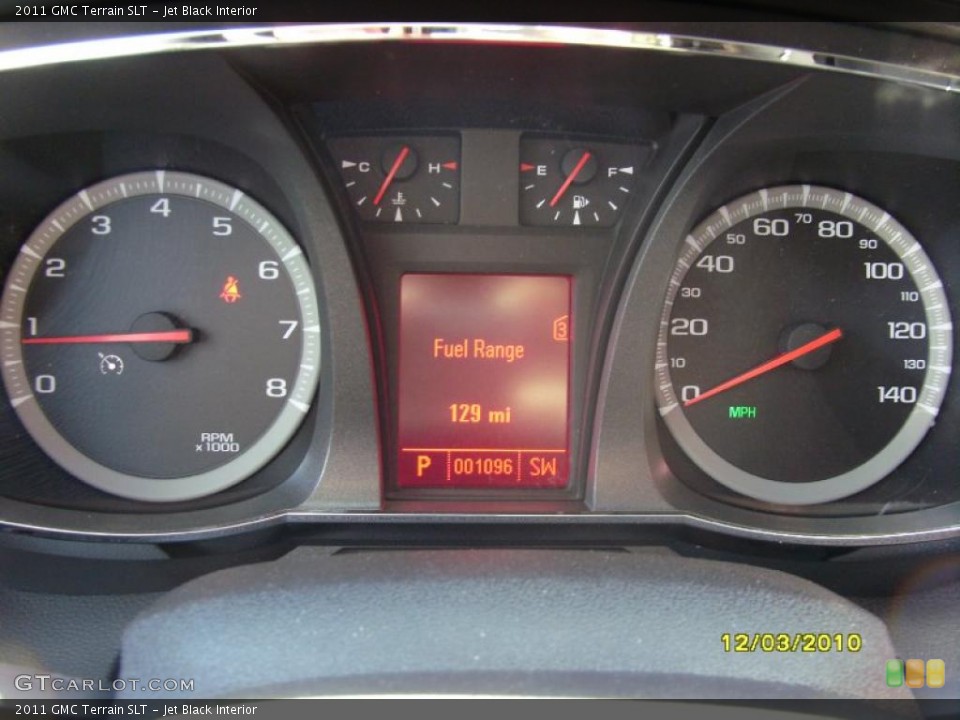 Jet Black Interior Gauges for the 2011 GMC Terrain SLT #41053377