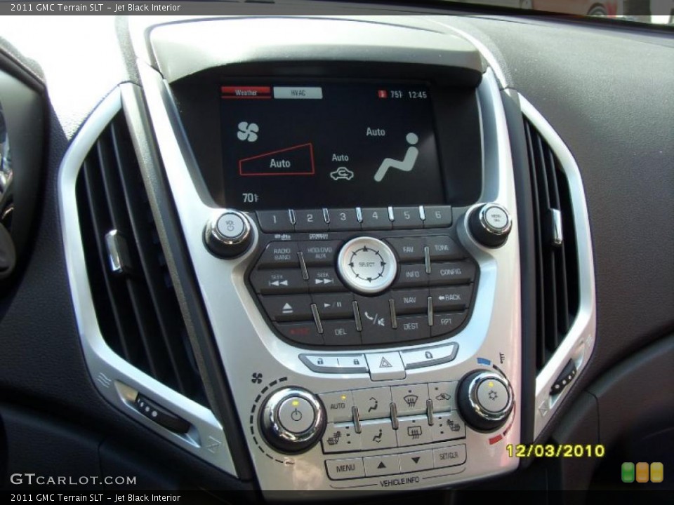 Jet Black Interior Controls for the 2011 GMC Terrain SLT #41053405