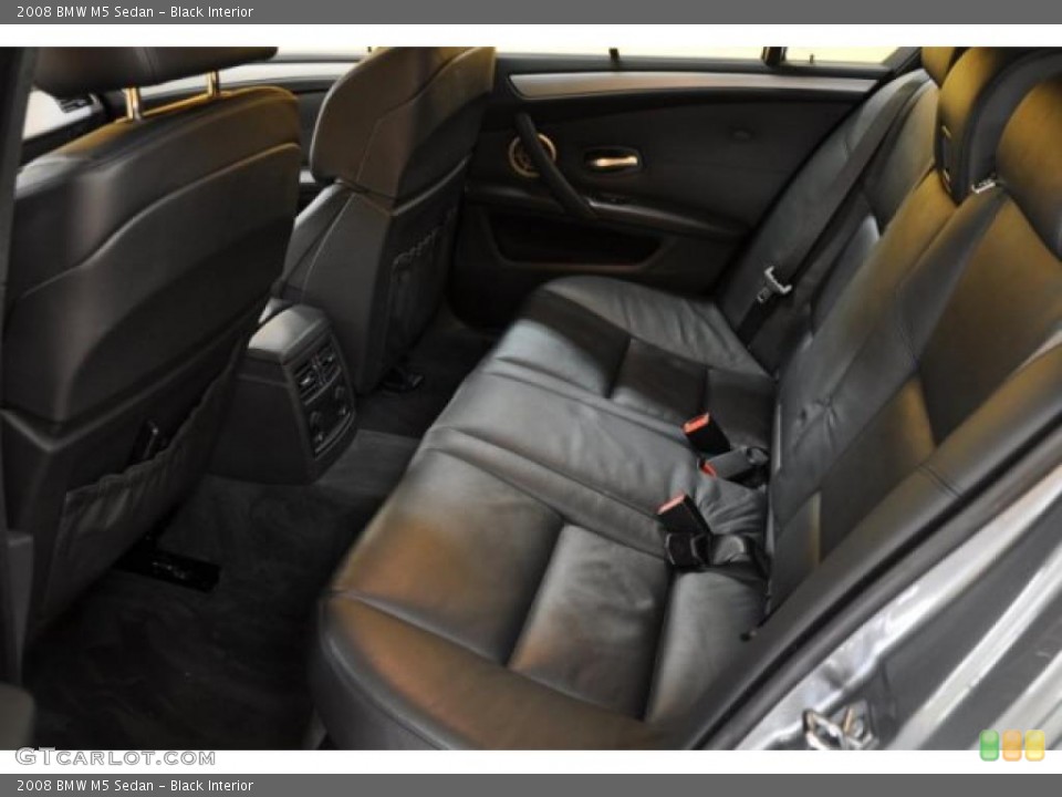 Black Interior Photo for the 2008 BMW M5 Sedan #41053903