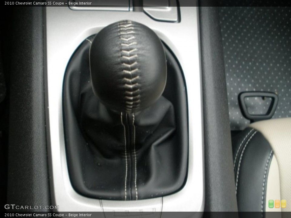 Beige Interior Transmission for the 2010 Chevrolet Camaro SS Coupe #41056074