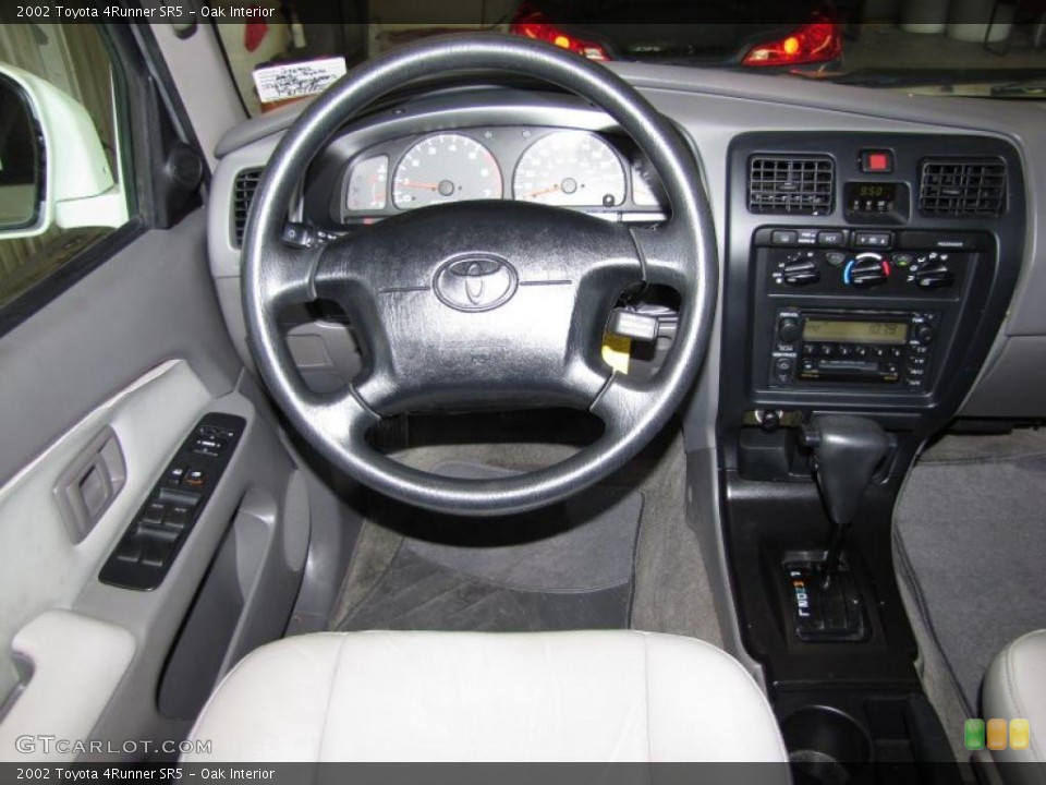 Oak Interior Dashboard for the 2002 Toyota 4Runner SR5 #41056698