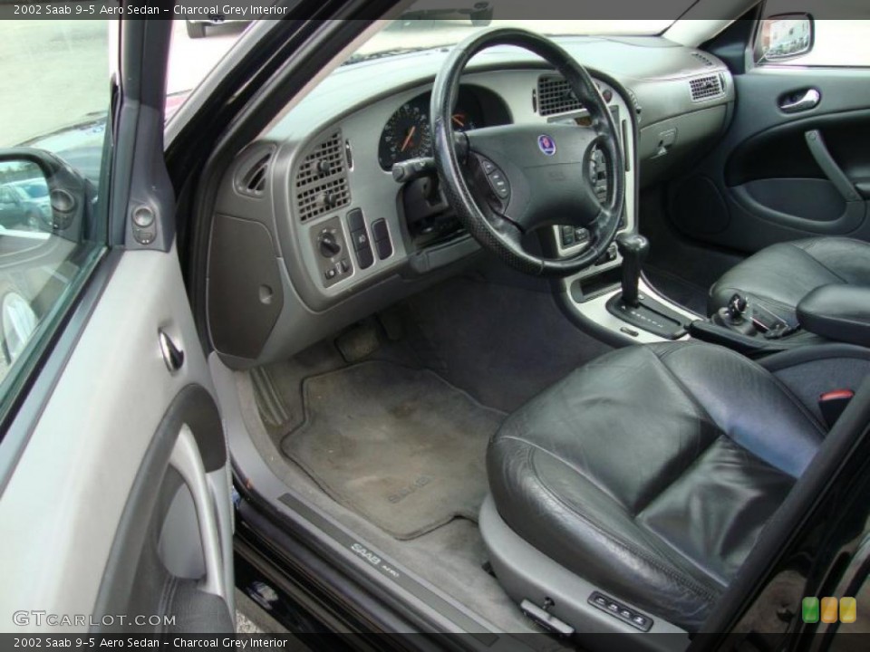 Charcoal Grey Interior Photo for the 2002 Saab 9-5 Aero Sedan #41059419