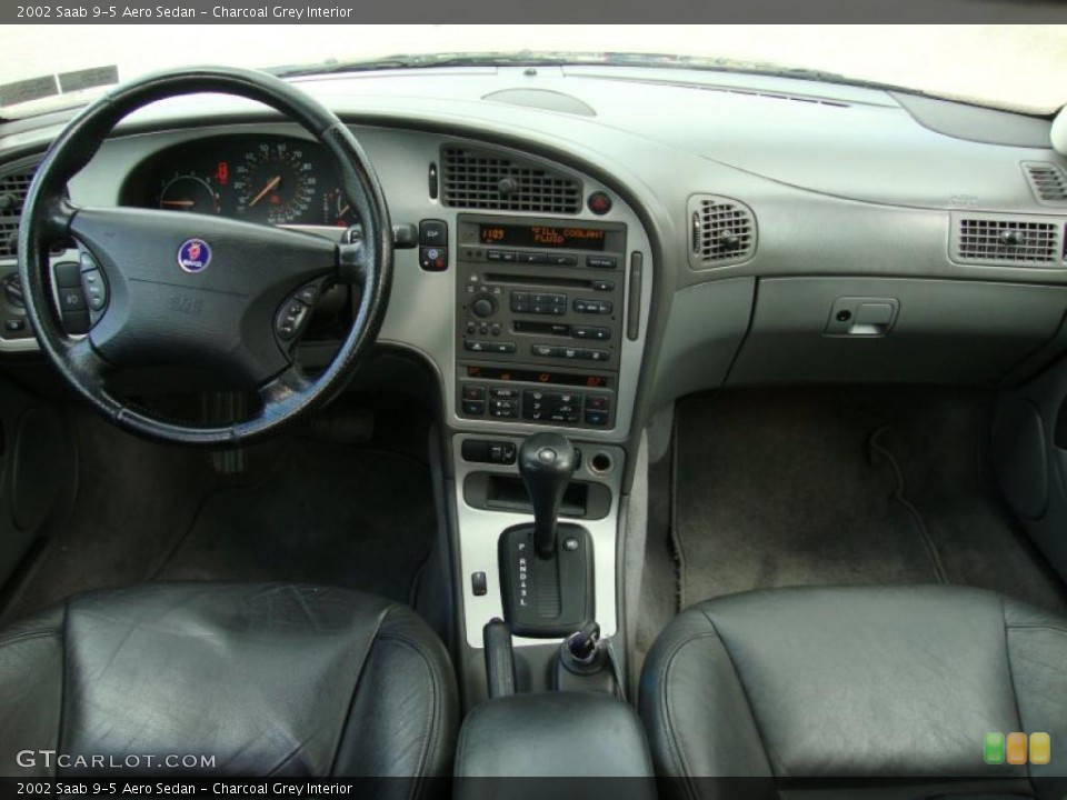 Charcoal Grey 2002 Saab 9-5 Interiors