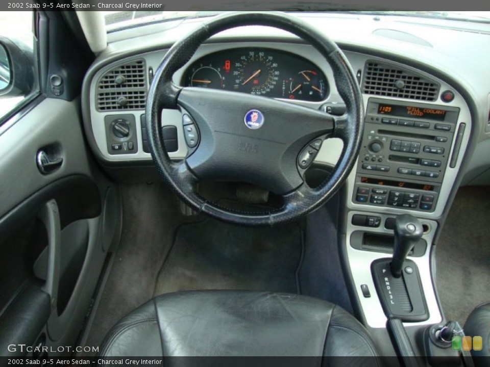 Charcoal Grey Interior Dashboard for the 2002 Saab 9-5 Aero Sedan #41059631