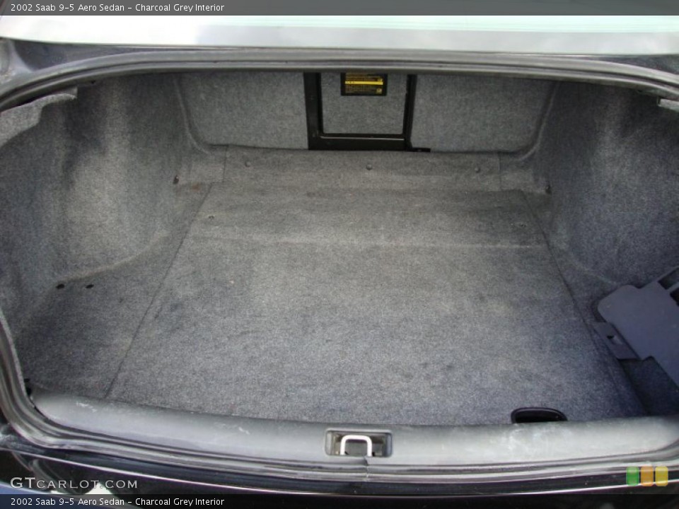 Charcoal Grey Interior Trunk for the 2002 Saab 9-5 Aero Sedan #41059655