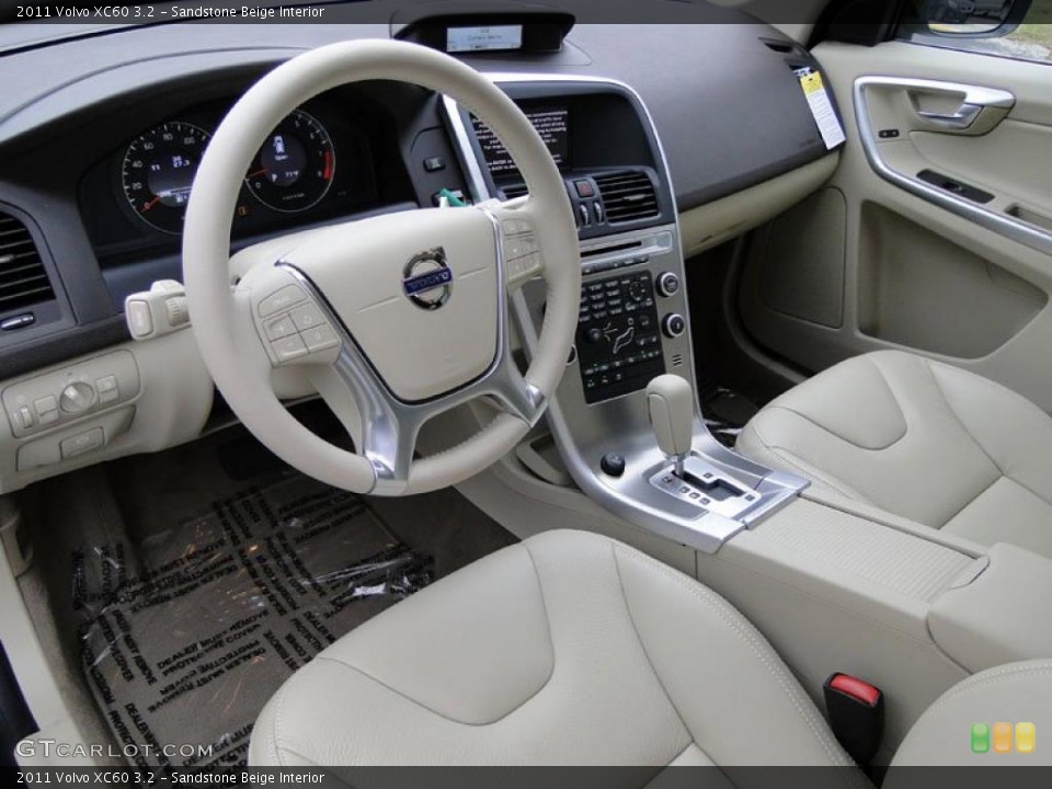 Sandstone Beige Interior Prime Interior for the 2011 Volvo XC60 3.2 #41060235