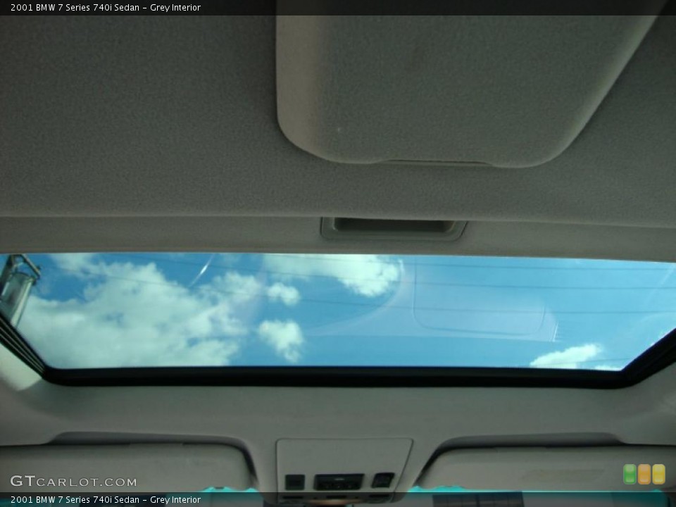 Grey Interior Sunroof for the 2001 BMW 7 Series 740i Sedan #41060443