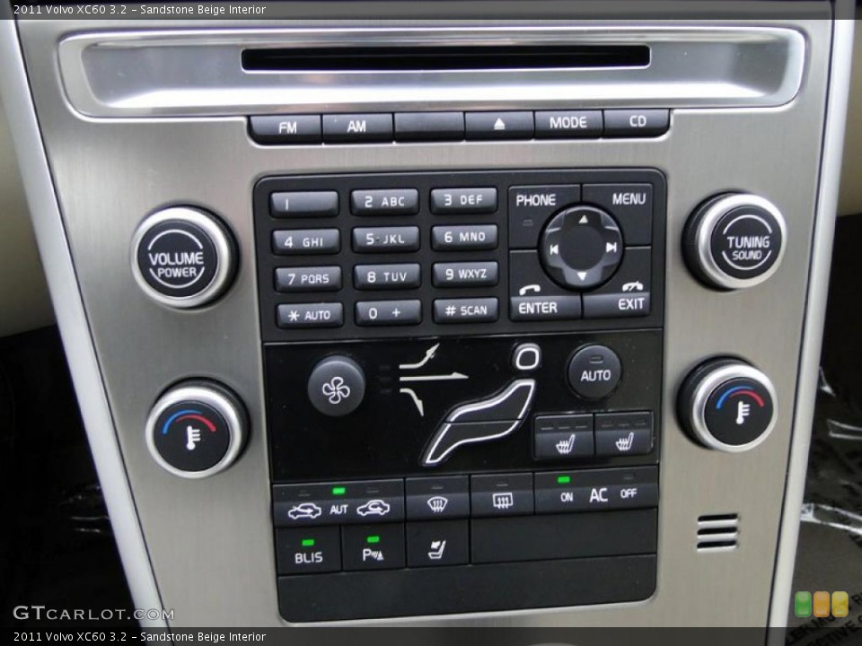 Sandstone Beige Interior Controls for the 2011 Volvo XC60 3.2 #41060567