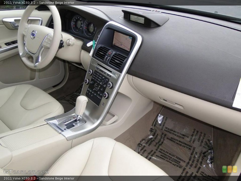 Sandstone Beige Interior Controls for the 2011 Volvo XC60 3.2 #41060619