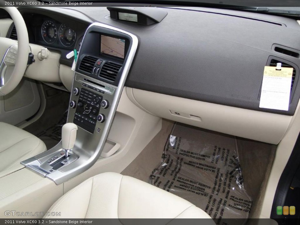 Sandstone Beige Interior Dashboard for the 2011 Volvo XC60 3.2 #41060635