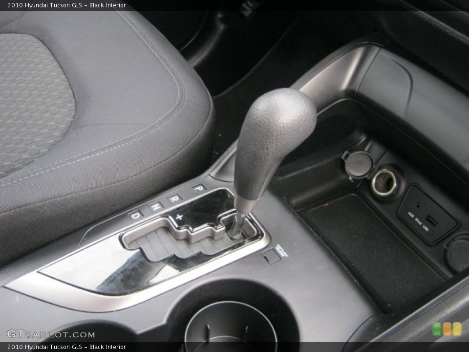 Black Interior Transmission for the 2010 Hyundai Tucson GLS #41060895