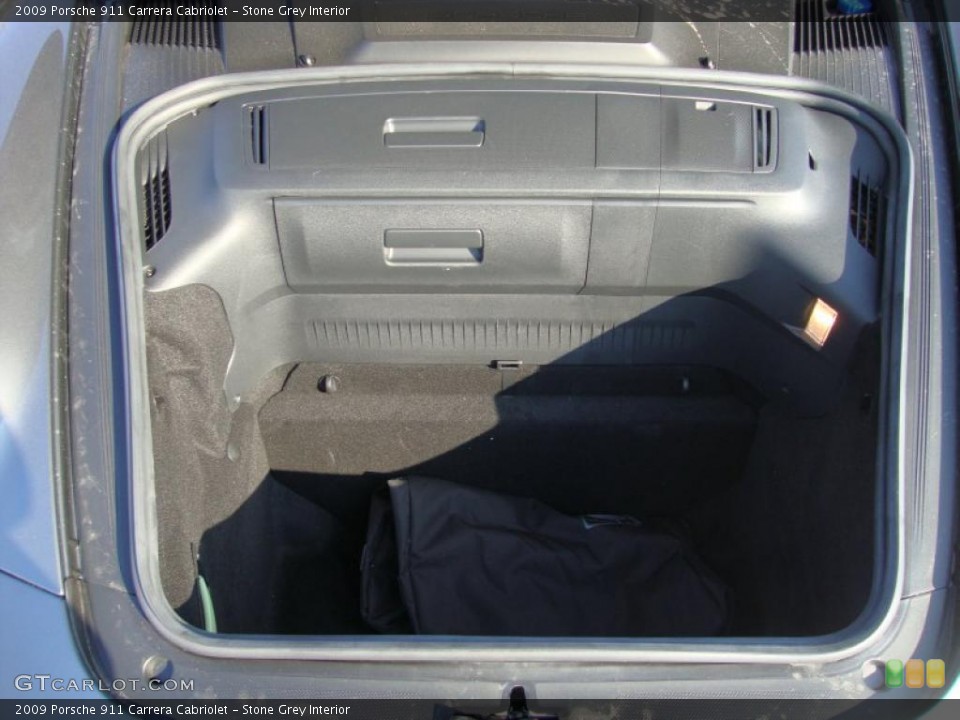 Stone Grey Interior Trunk for the 2009 Porsche 911 Carrera Cabriolet #41062091