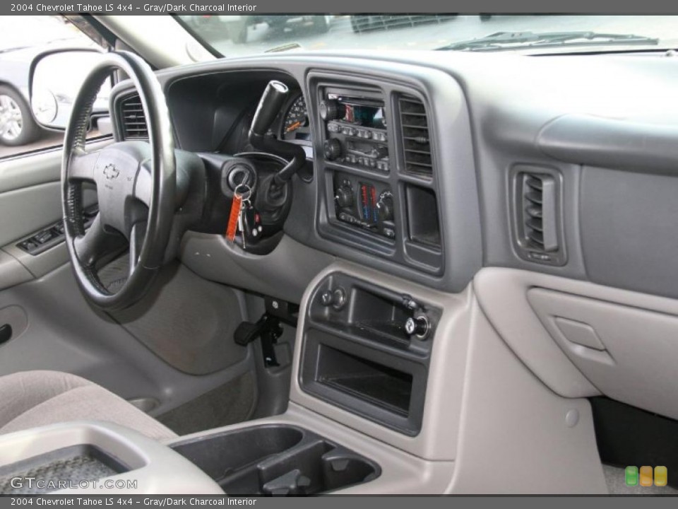 Gray/Dark Charcoal Interior Dashboard for the 2004 Chevrolet Tahoe LS 4x4 #41062259