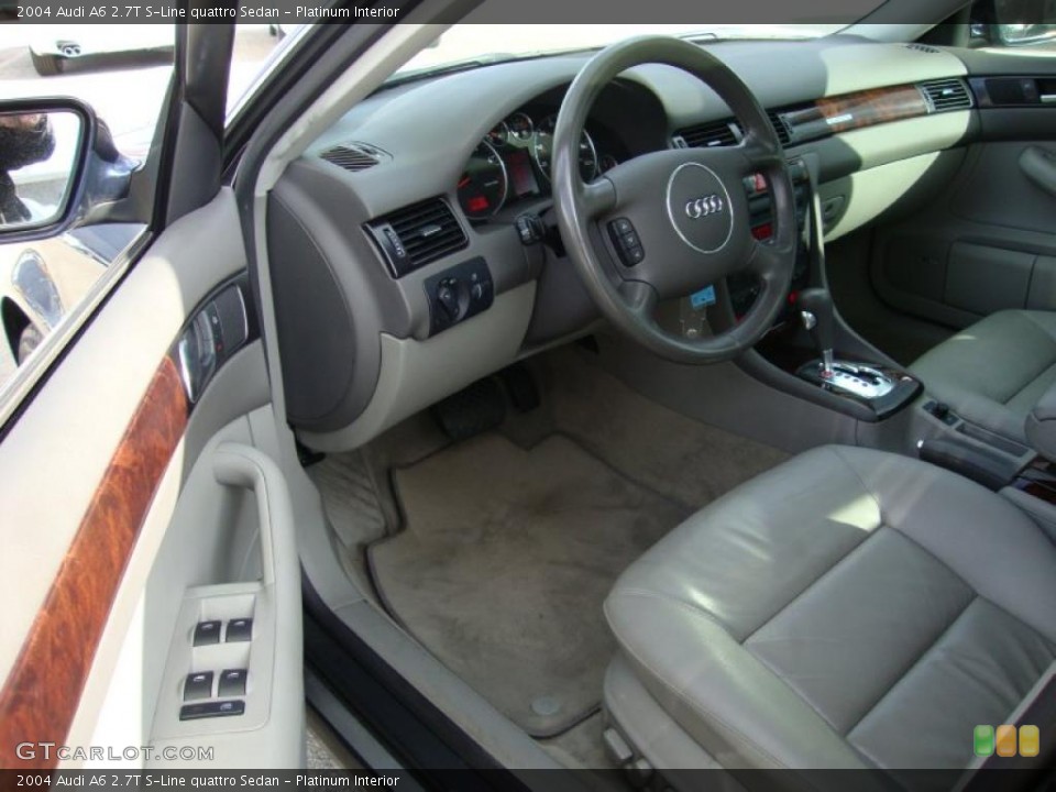 Platinum Interior Prime Interior for the 2004 Audi A6 2.7T S-Line quattro Sedan #41062543