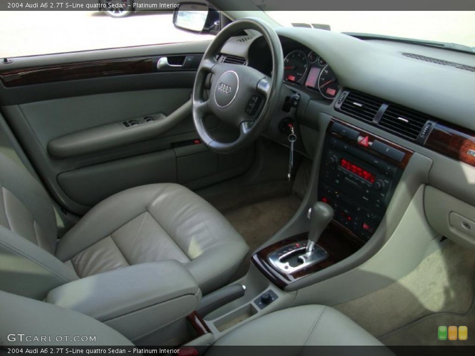 Platinum Interior Dashboard for the 2004 Audi A6 2.7T S-Line quattro Sedan #41062643
