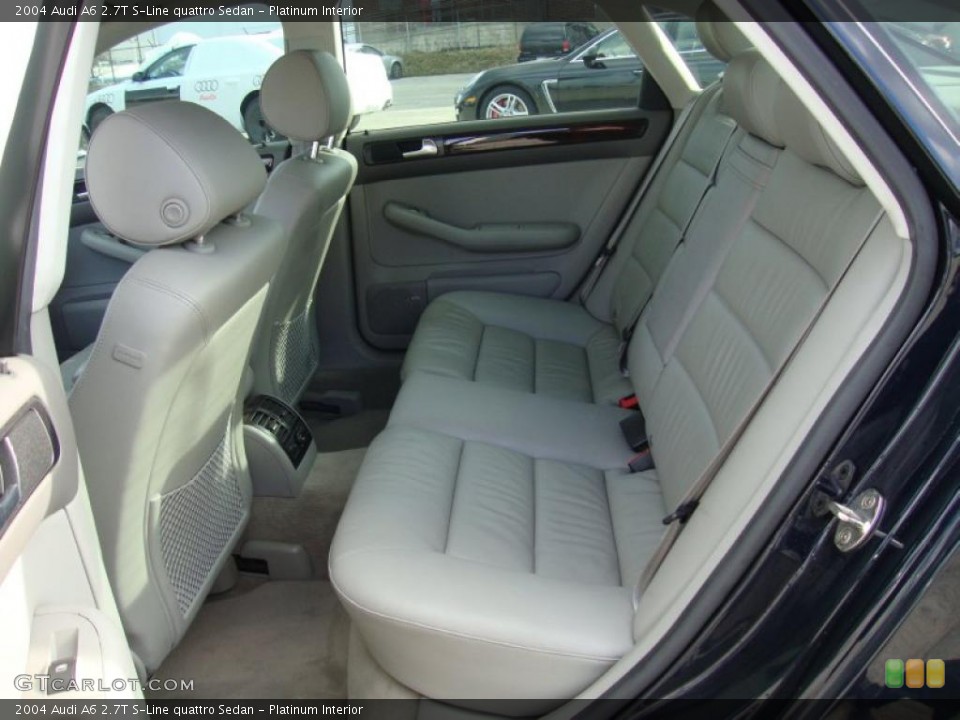 Platinum Interior Photo for the 2004 Audi A6 2.7T S-Line quattro Sedan #41062763