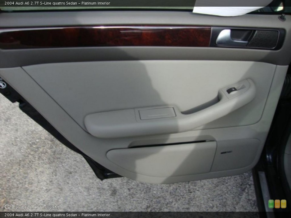 Platinum Interior Door Panel for the 2004 Audi A6 2.7T S-Line quattro Sedan #41062779