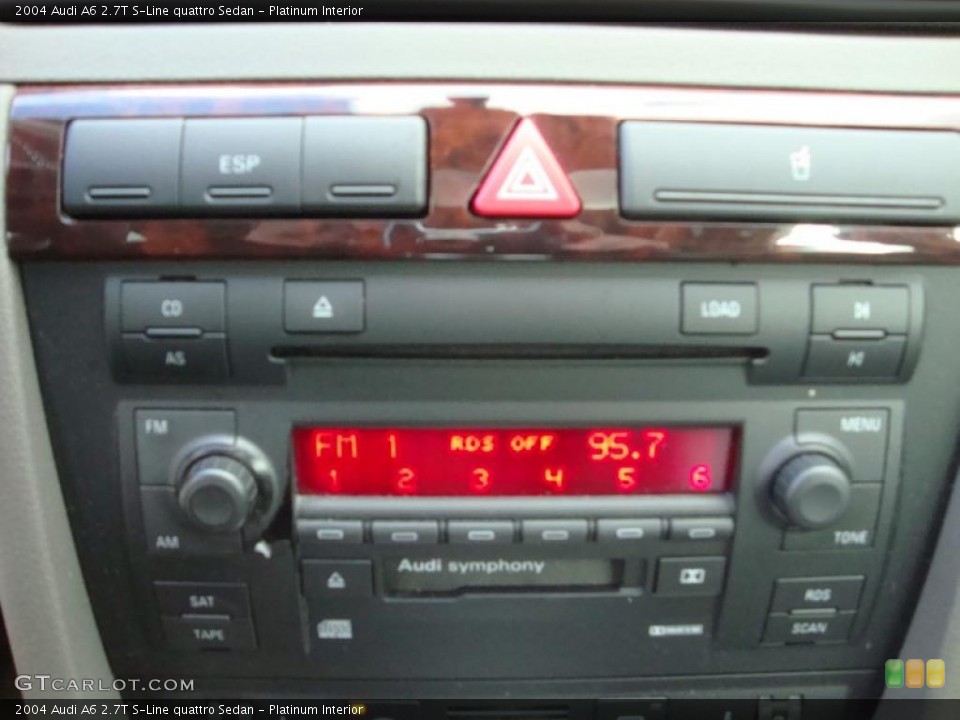 Platinum Interior Controls for the 2004 Audi A6 2.7T S-Line quattro Sedan #41063139