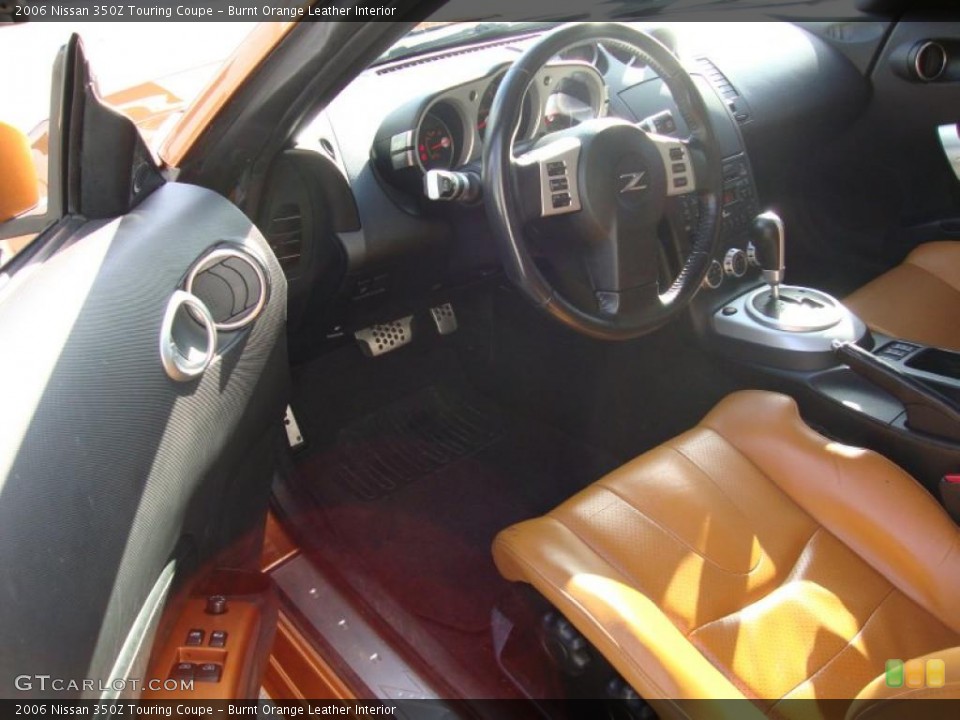 Burnt Orange Leather Interior Photo for the 2006 Nissan 350Z Touring Coupe #41063507